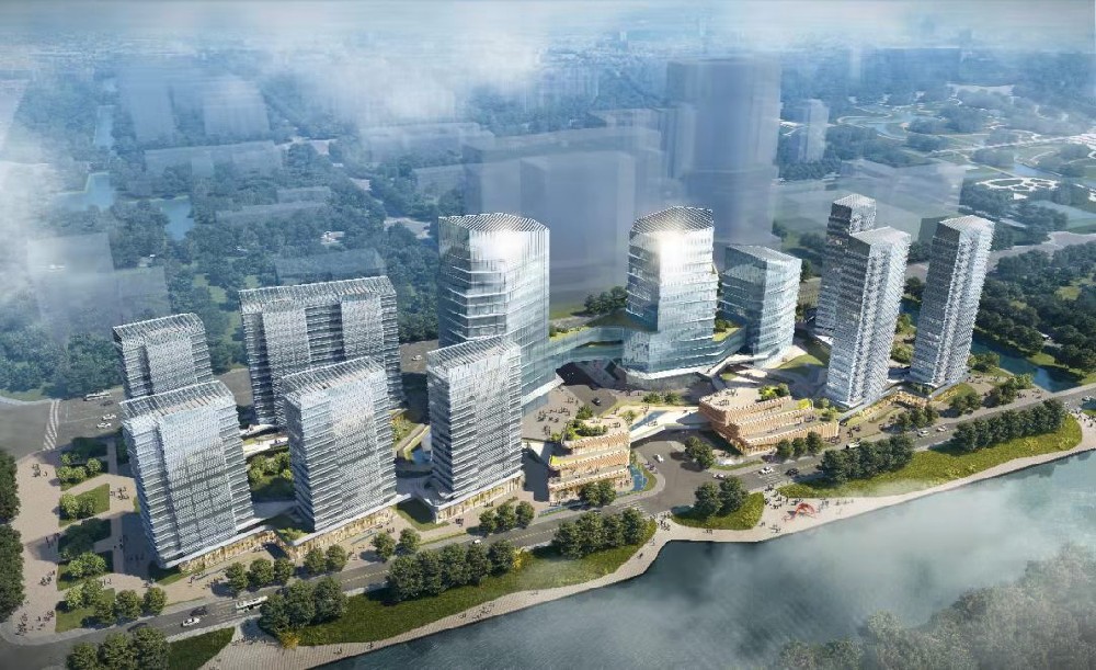 浙江创新中心二期项目由浙江清澈环保设备有限公司浙江清澈不锈钢水箱安装到位宁波不锈钢水箱厂家